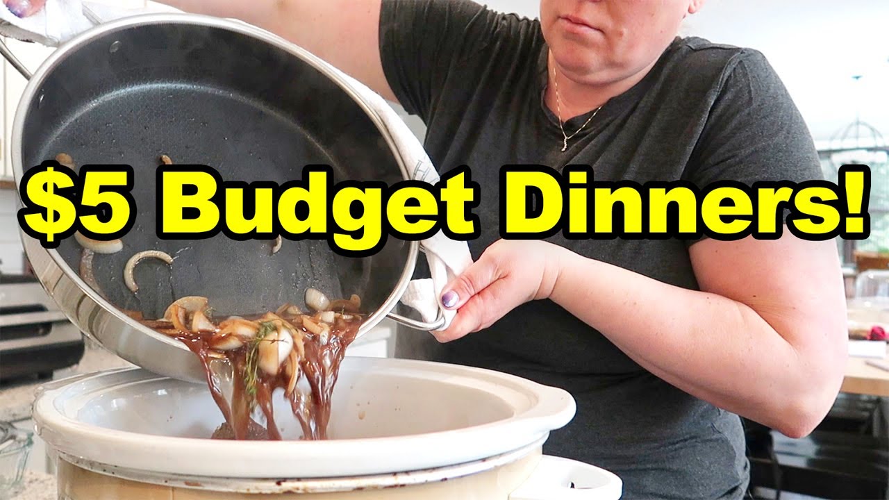 🔥$5 Budget Dinners! Your Family-Friendly Meal Plan for the Week!