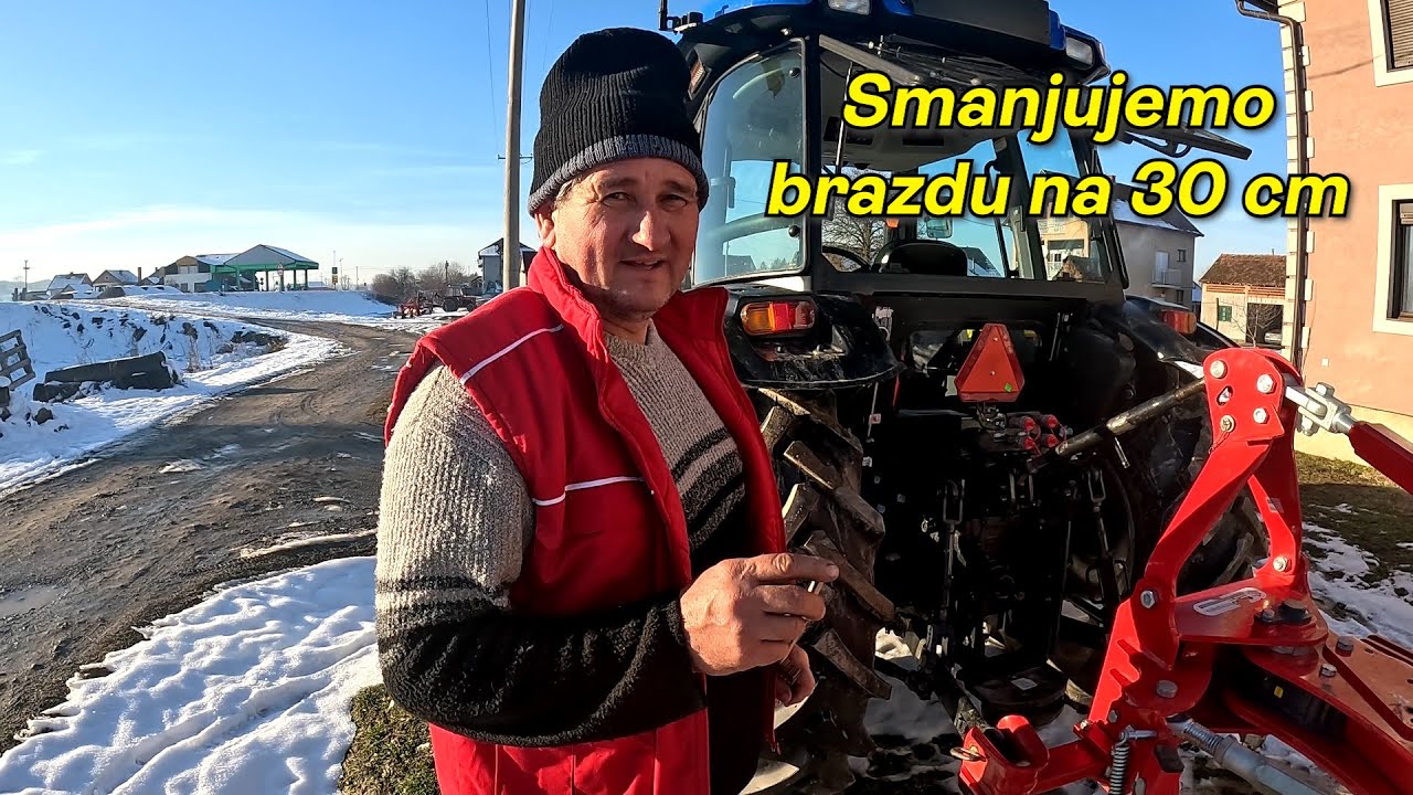 Podešavanje pluga Unlu za naš traktor! Nastavak krunjenja kukuruza-Obični neobični snimci #21