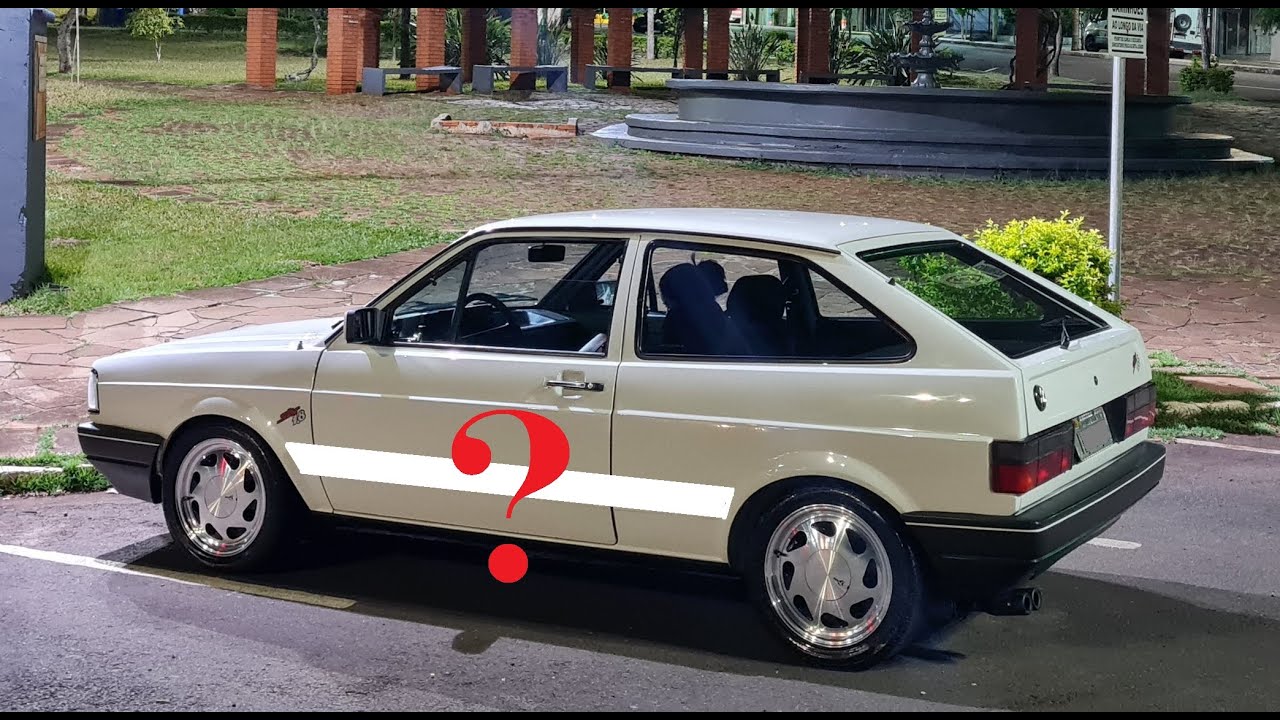 Como INSTALAR FRISOS laterais no GOL quadrado. GOL STAR 1.8.