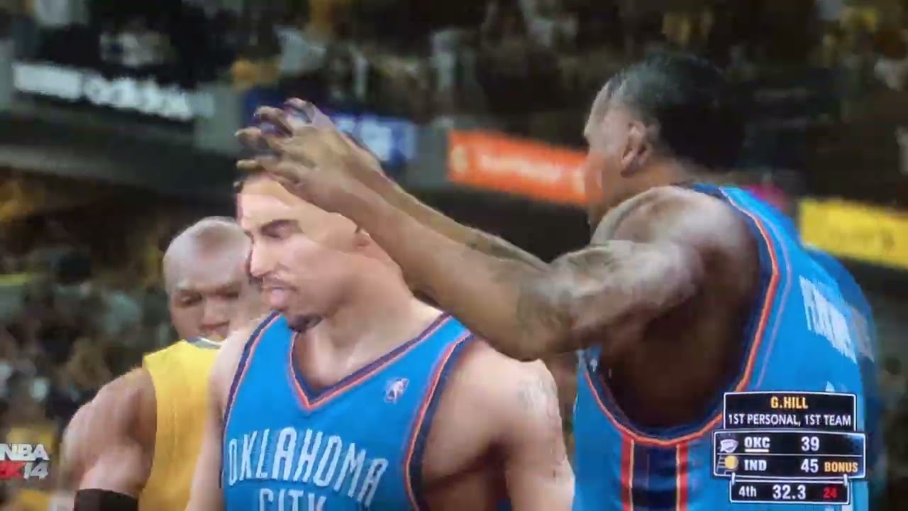NBA final two minutes: okc thunder - Indiana pacers