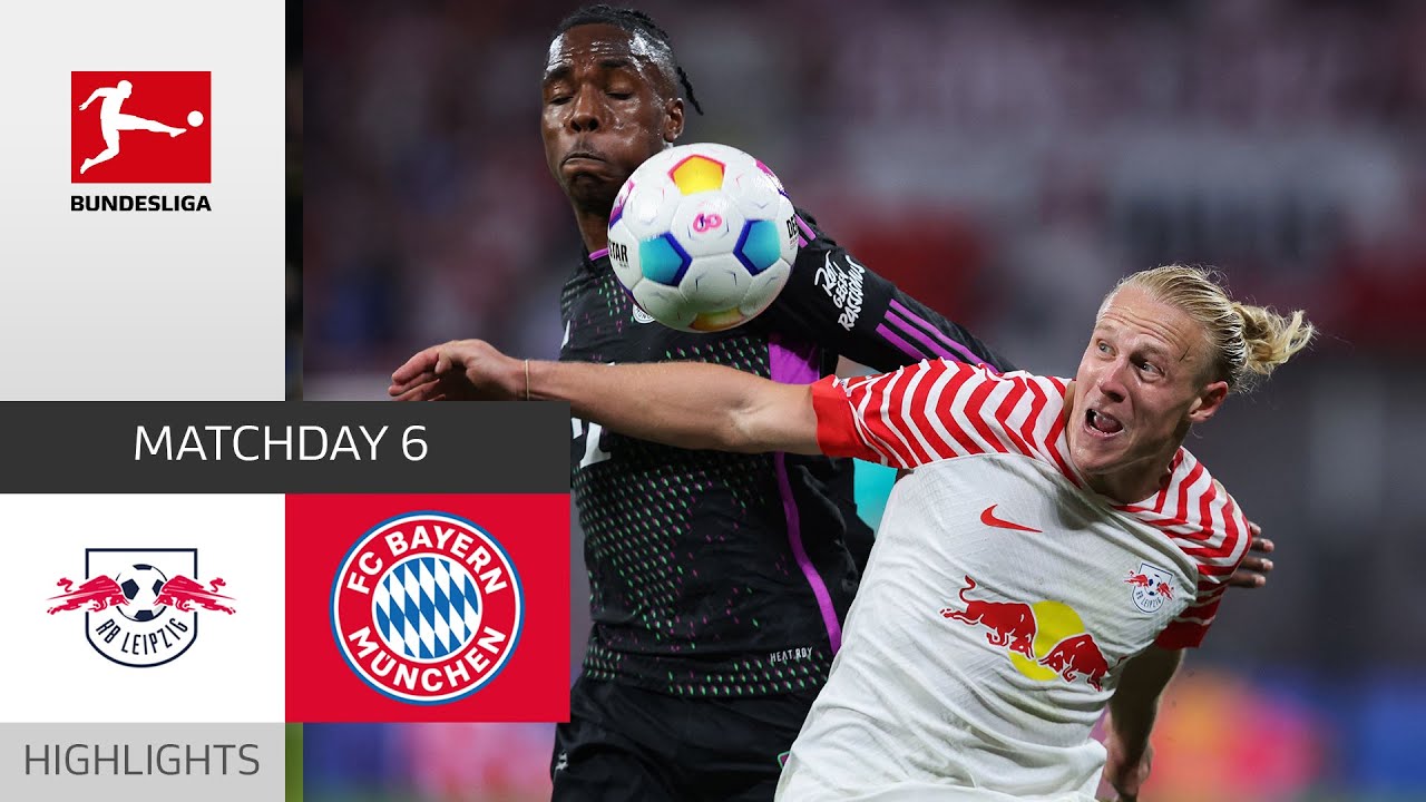 Dramatic Comeback! | RB Leipzig - Bayern M&uuml;nchen 2-2 | Highlights | Matchday 6 &ndash; Bundesliga 2023/24