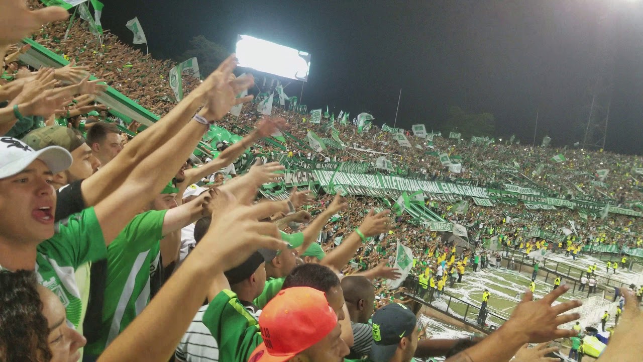 Finalización Clásico Atl. Nacional VS Medellín Fecha 19 del apertura 2018
