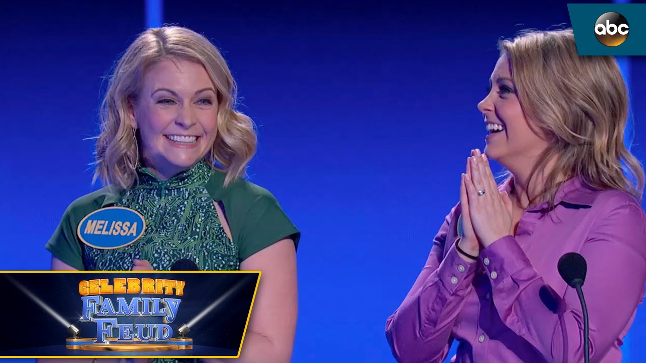 Melissa Joan Hart and Sister take on Fast Money - Celebrity Family Feud