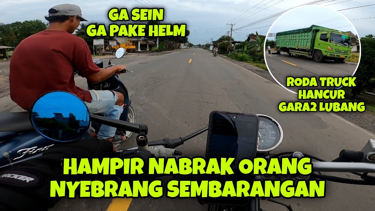 SAKING JALANAN SEPI MAEN NYEBRANG AJA‼️KE PALEMBANG JALUR LINTAS TIMUR SUMATERA LAMPUNG TIMUR #385