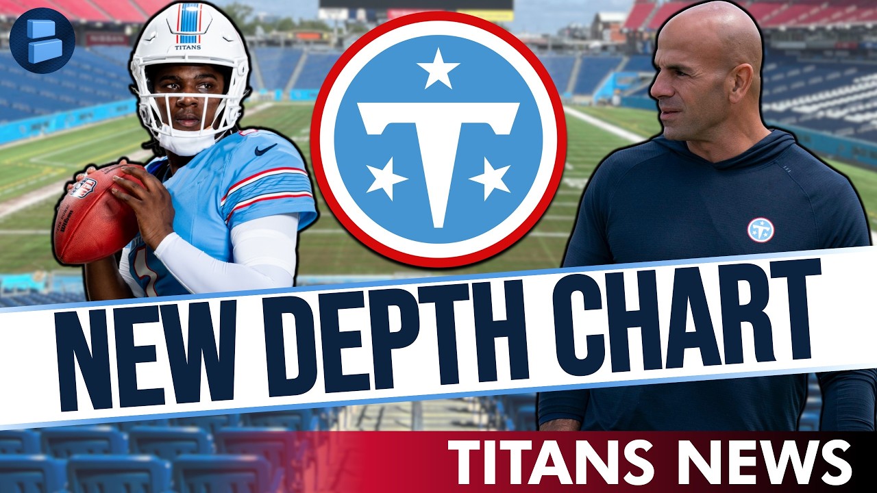 UPDATED Tennessee Titans Depth Chart After 53-Man Roster Cutdown & NFL Waiver Wire