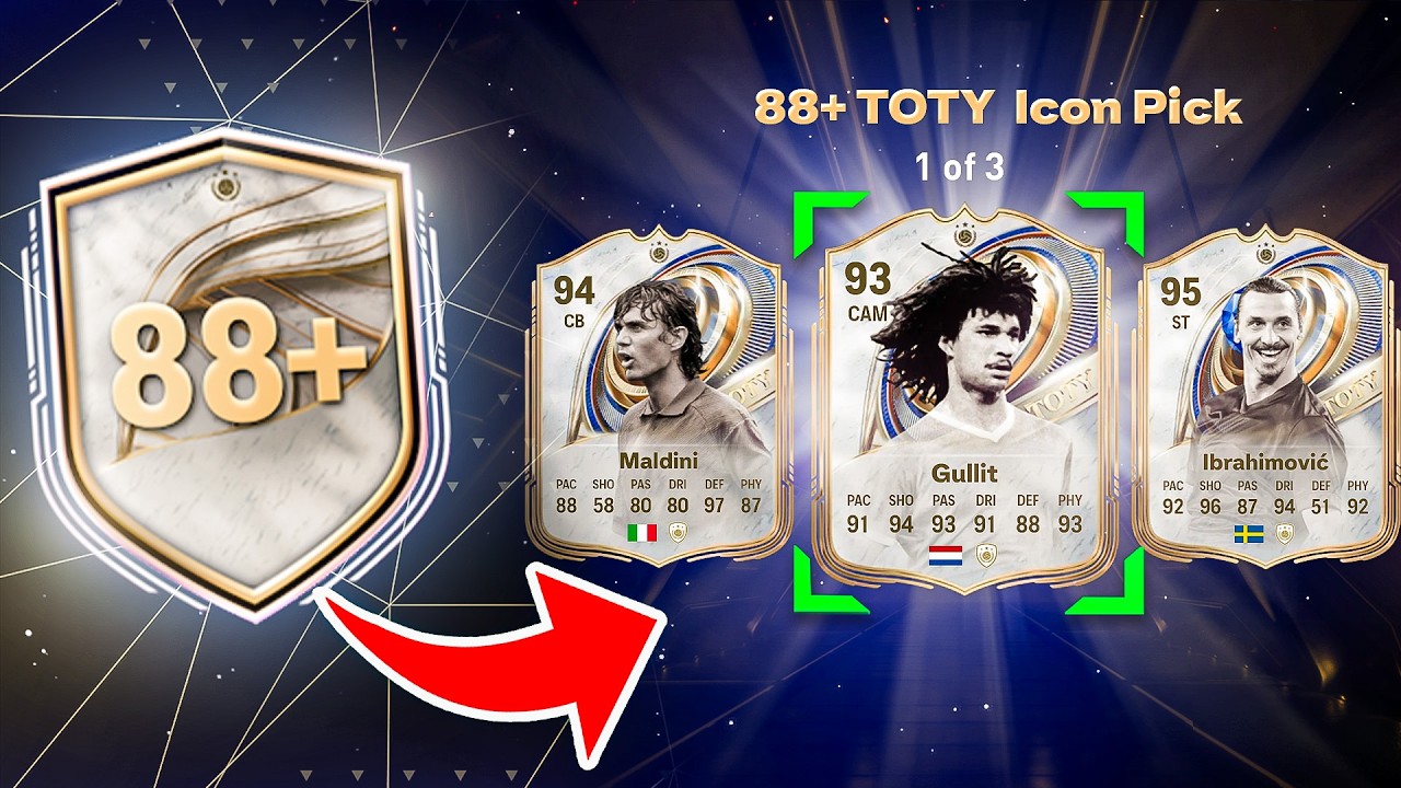 I Opened 22 x 88+ TOTY Icon Player Picks in FC 26!