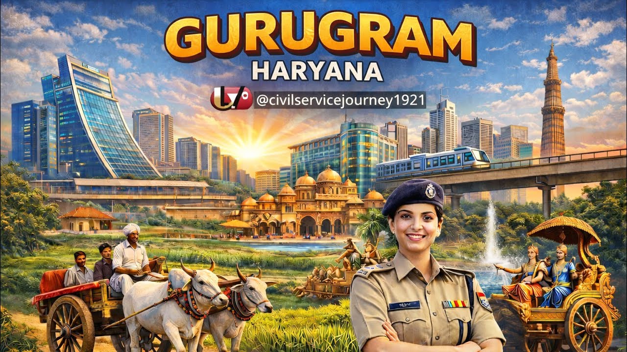 Gurugram part -2 important personality jhil ramsar site 🌿🍃 haryana police👮  #gk #haryanapolice 