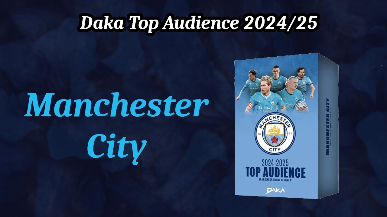 Daka Top Audience Manchester City 2024/25 *NASZ KOLEJNY BOX!*