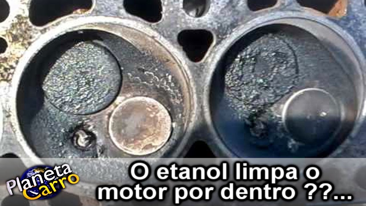 O etanol carboniza menos que a gasolina ! - Dica # 1.148
