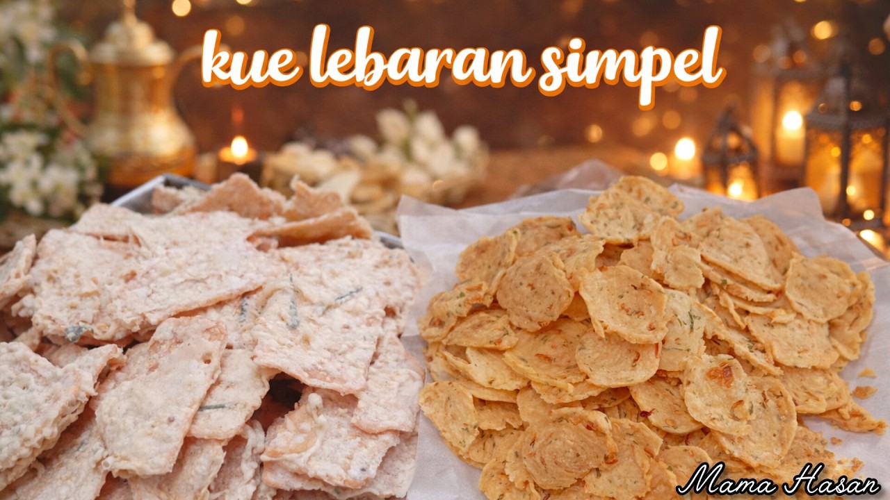 2 REKOMENDASI KUE LEBARAN PALING MUDAH EKONOMIS ANTI RIBET S ENAK @dapurmamahasan