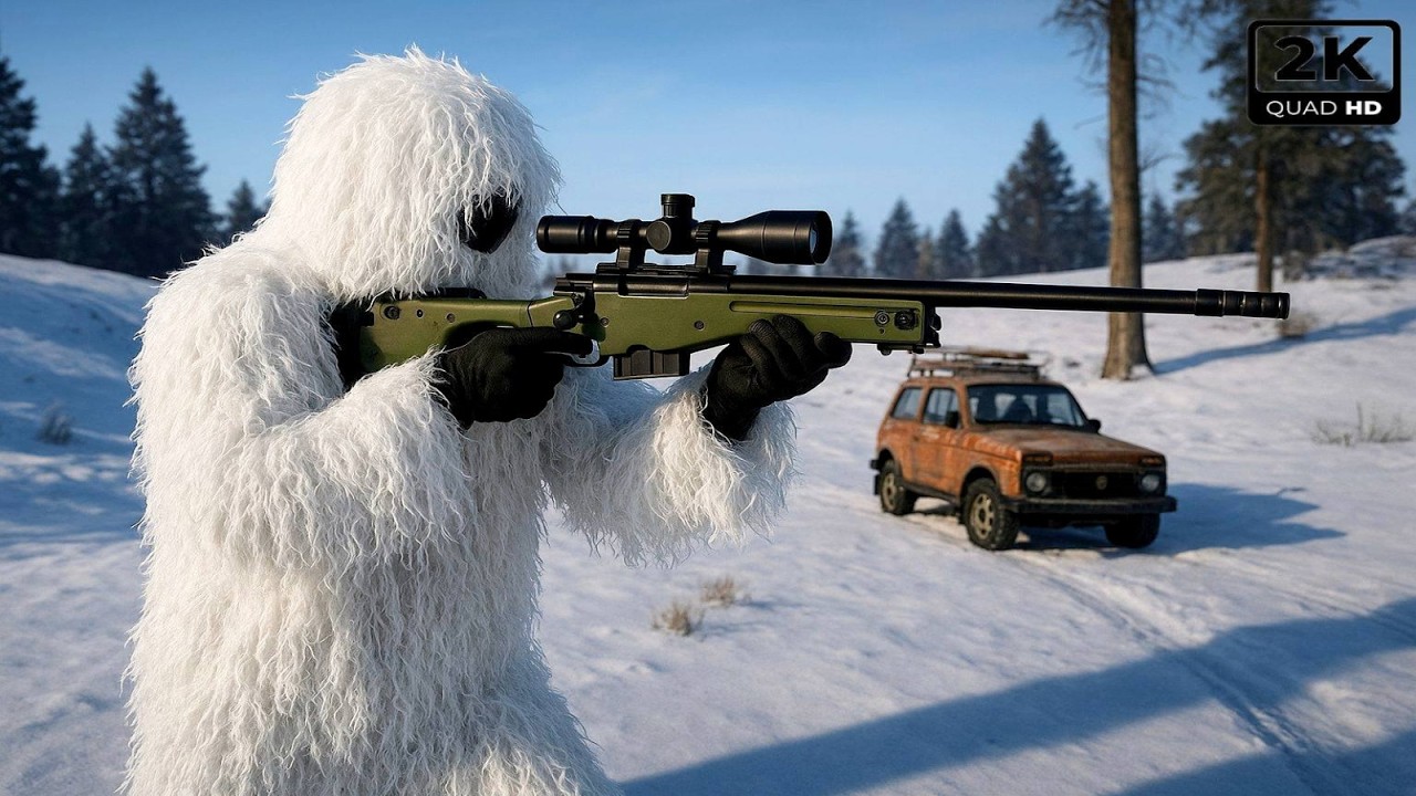 PUBG: PS5 Pro™🎮 M416 + AWM SNIPER GAMEPLAY (No commentary)