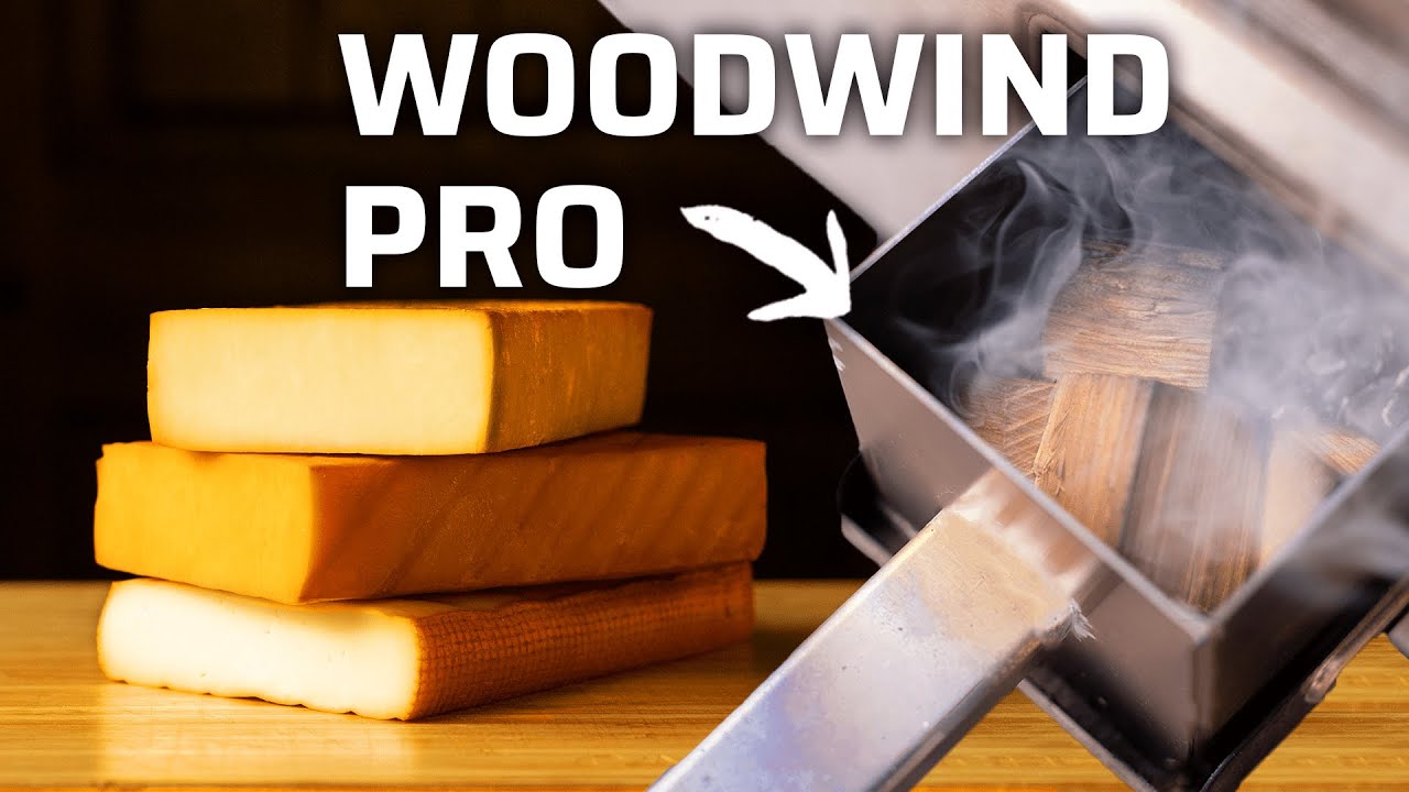 Теперь стало намного проще коптить сыр холодным способом на пеллетном гриле | Woodwind Pro