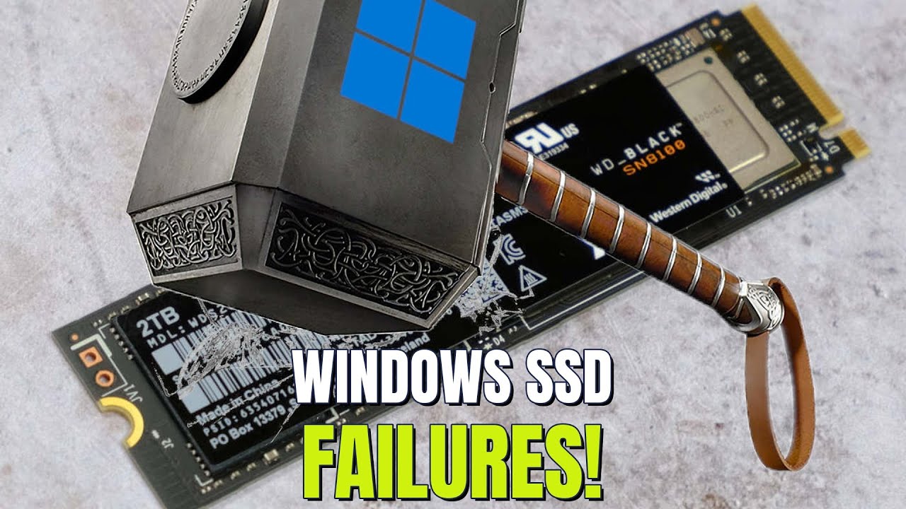 Windows SSD Failures & Cyber Threats: Top Tech News!