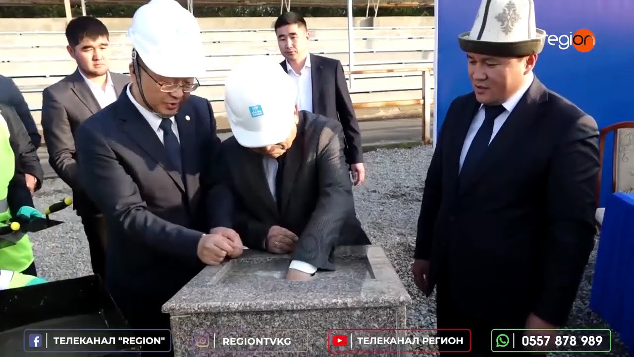 ЖАЛАЛ-АБАД: 22 ГЕКТАР АЯНТКА ЖАҢЫ БАЗАРДЫН КУРУЛУШУ БАШТАЛДЫ