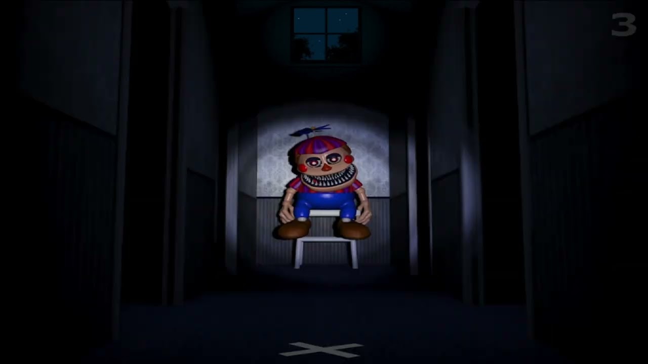je test fnaf 4 c'était assez flippant
