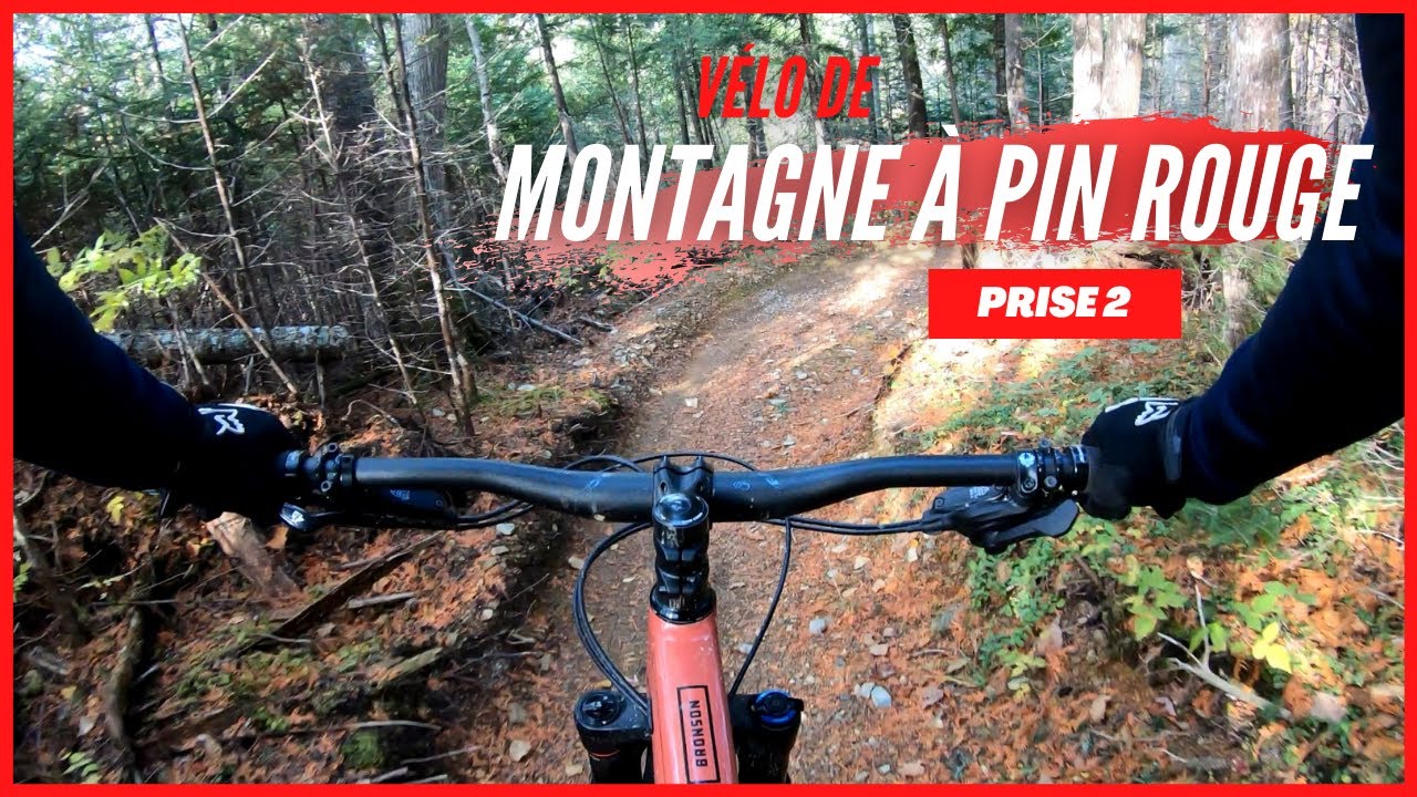 Vélo de Montagne à Pin Rouge - Prise 2