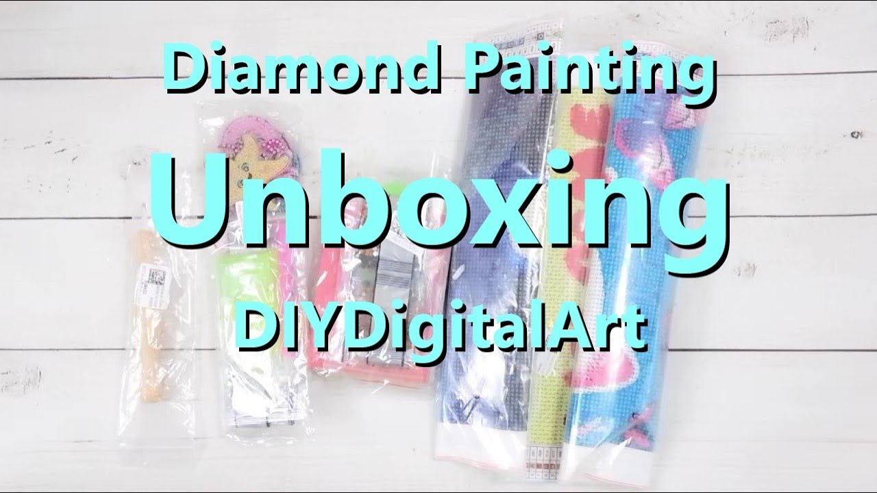 Diamond Painting Unboxing - DIYDigitalArt