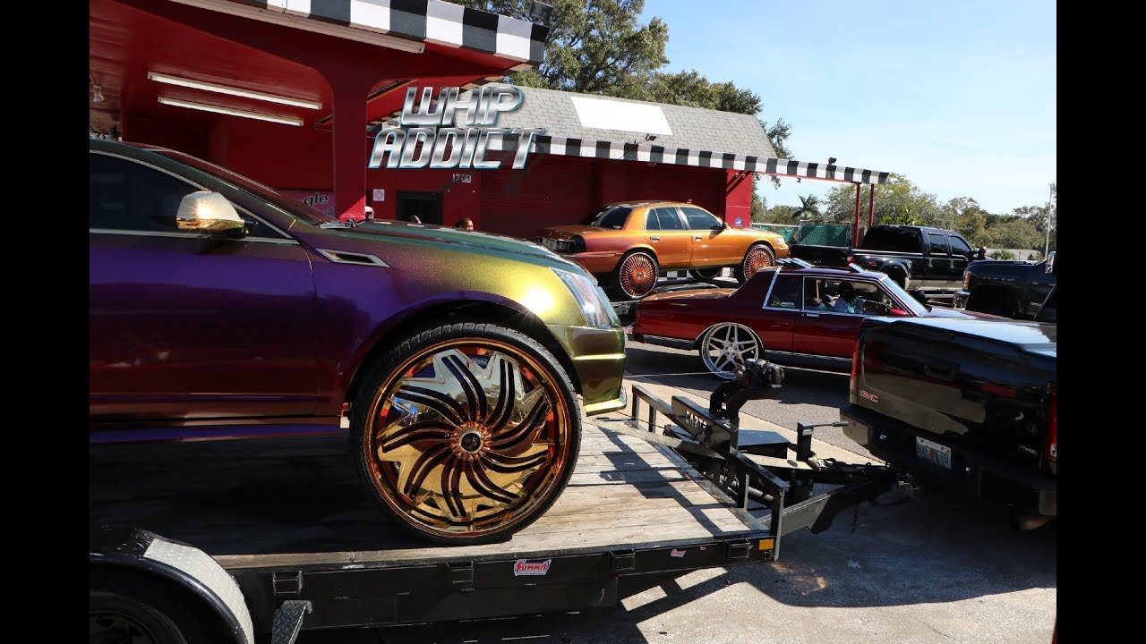 WhipAddict: MLK Day in St. Pete 2018, Big Rims, Custom Cars, Swerve Action