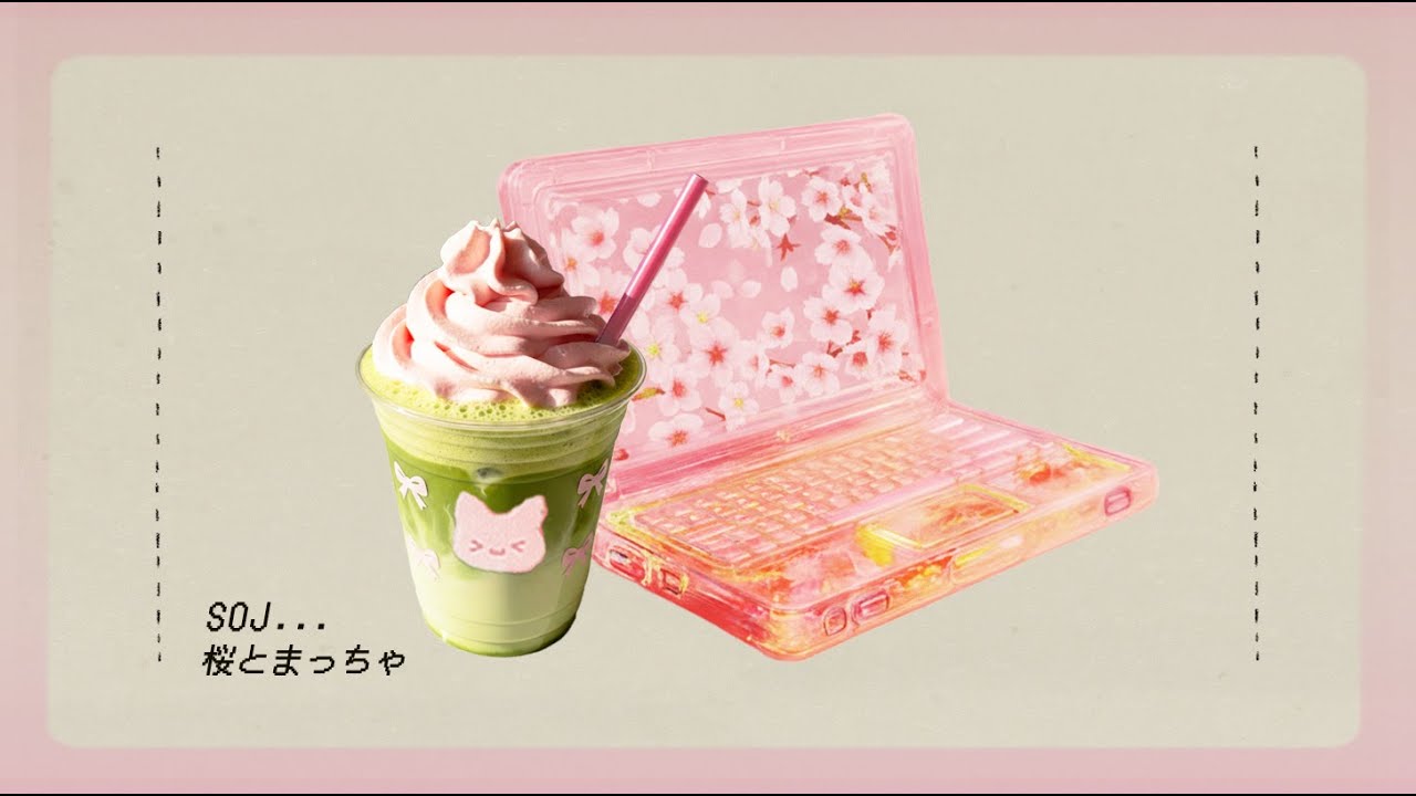 light finds you when you keep going. [sakura & matcha...💚🌸] cute & kawaii lofi for deep focus