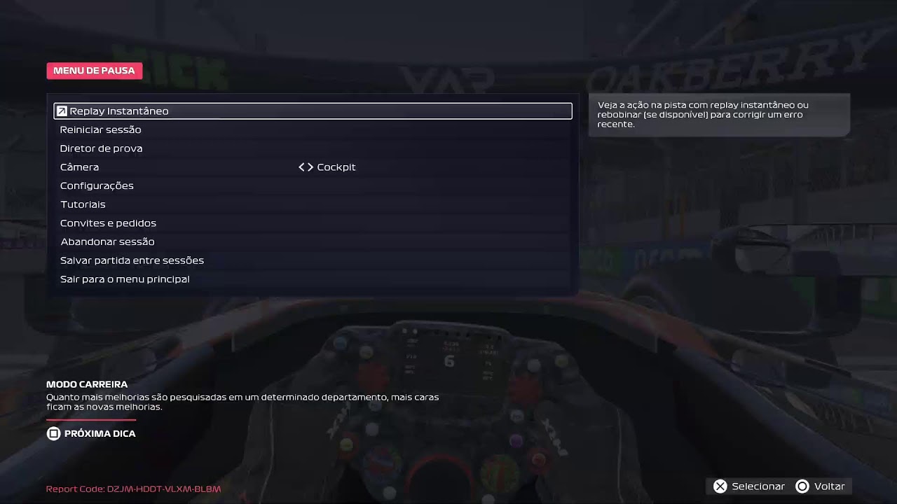 Fórmula 1 2025 Modo carreira