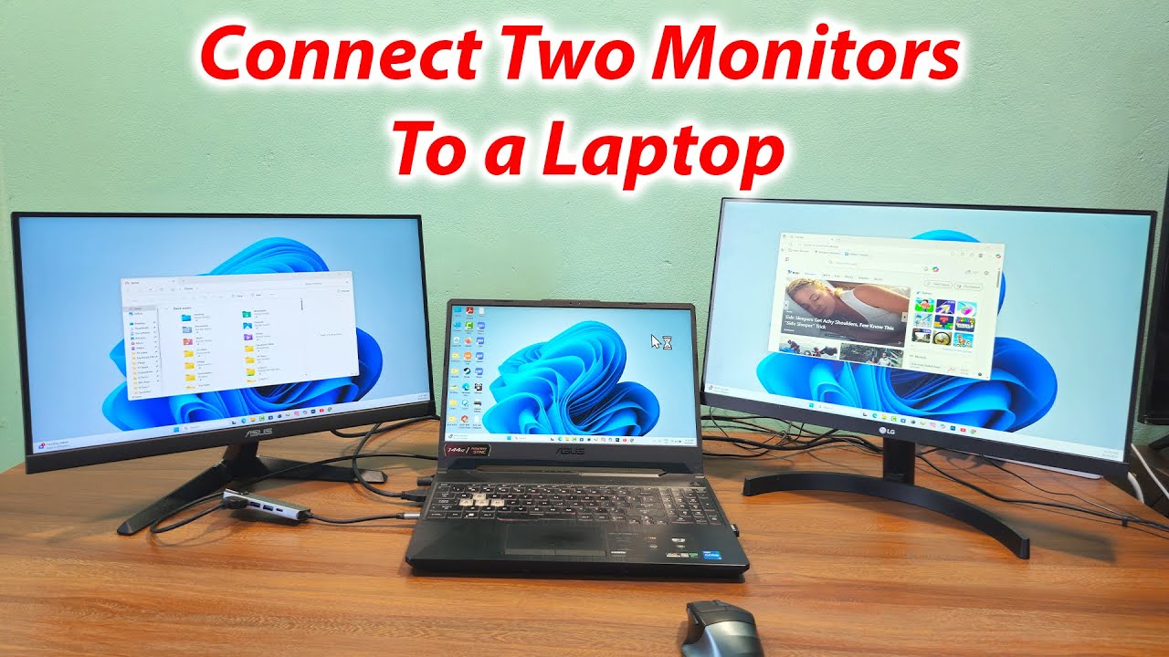 Jak podłączyć dwa monitory do laptopa z jednym portem HDMI