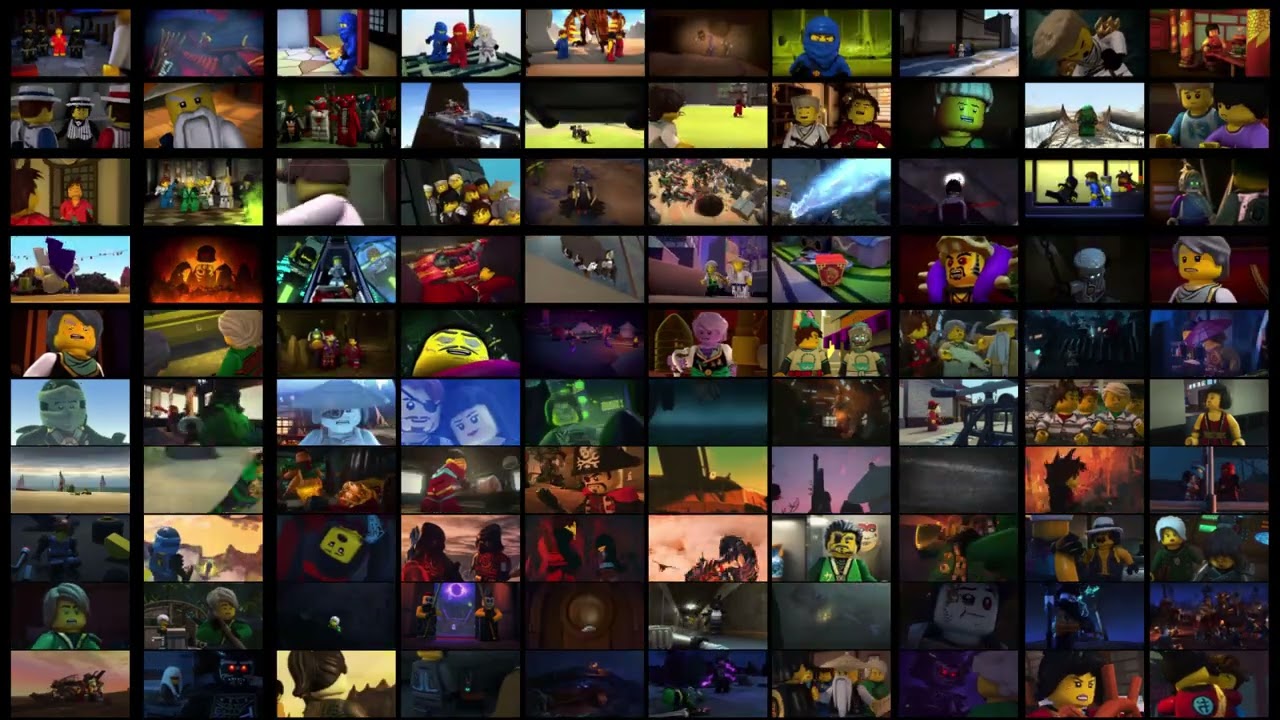 Every Episode of Ninjago: Masters of Spinjitzu at the Same Time