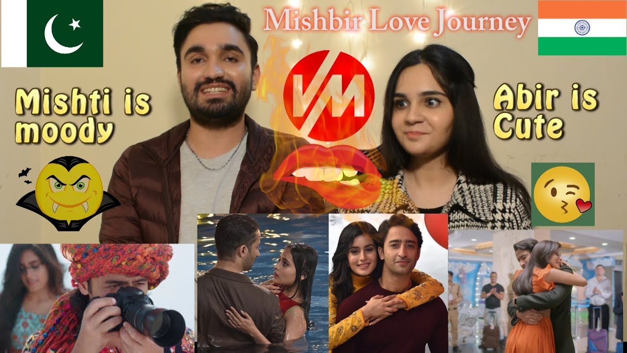 Pakistani Reacts to Mishbir Love Journey, Romantic VM, Mishti & Abir, YRHPK, Desi H&D Music