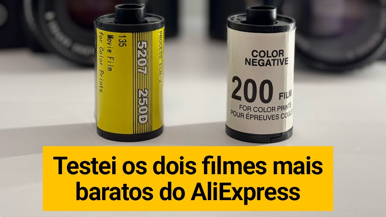 Testei os filmes mais baratos do AliExpress