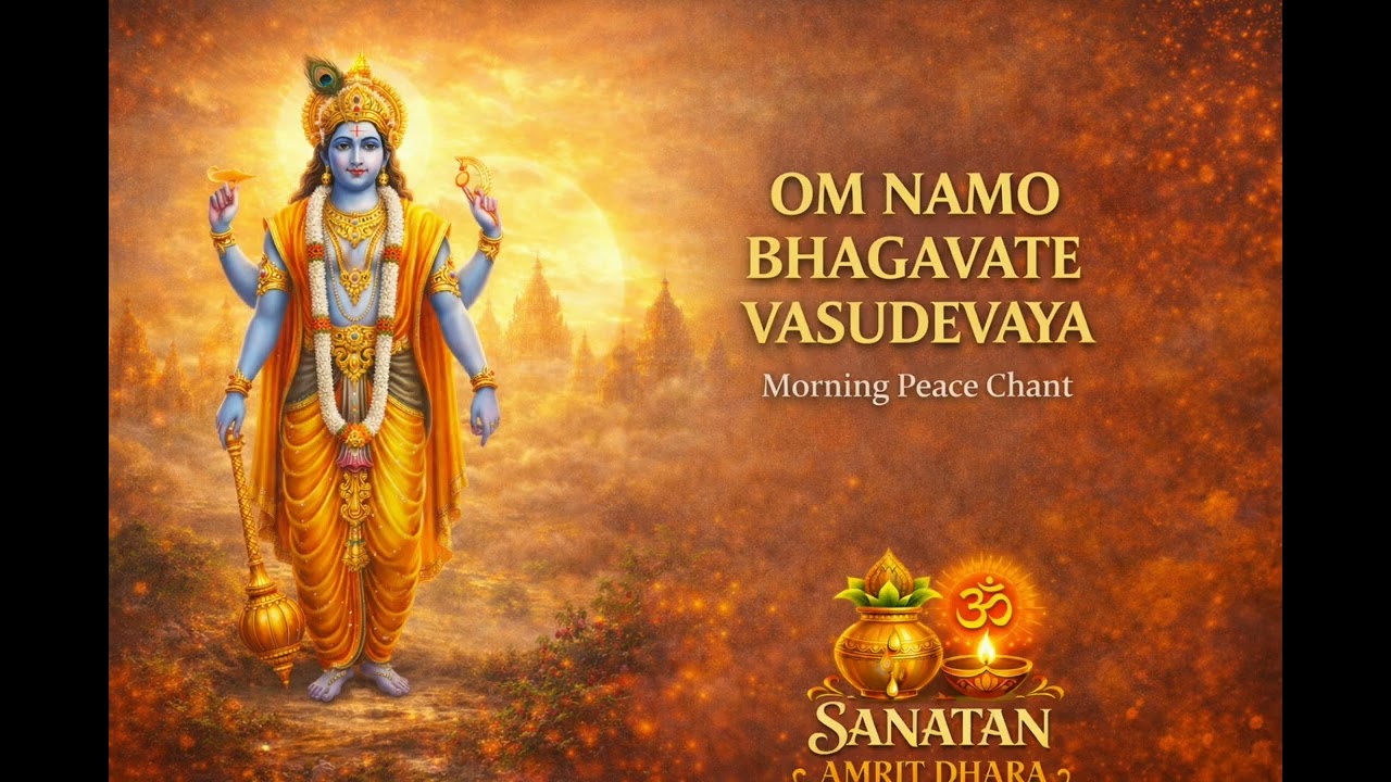 OM NAMO NARAYANA &ndash; Peaceful Morning Jaap | Calm Mind & Positive Energy