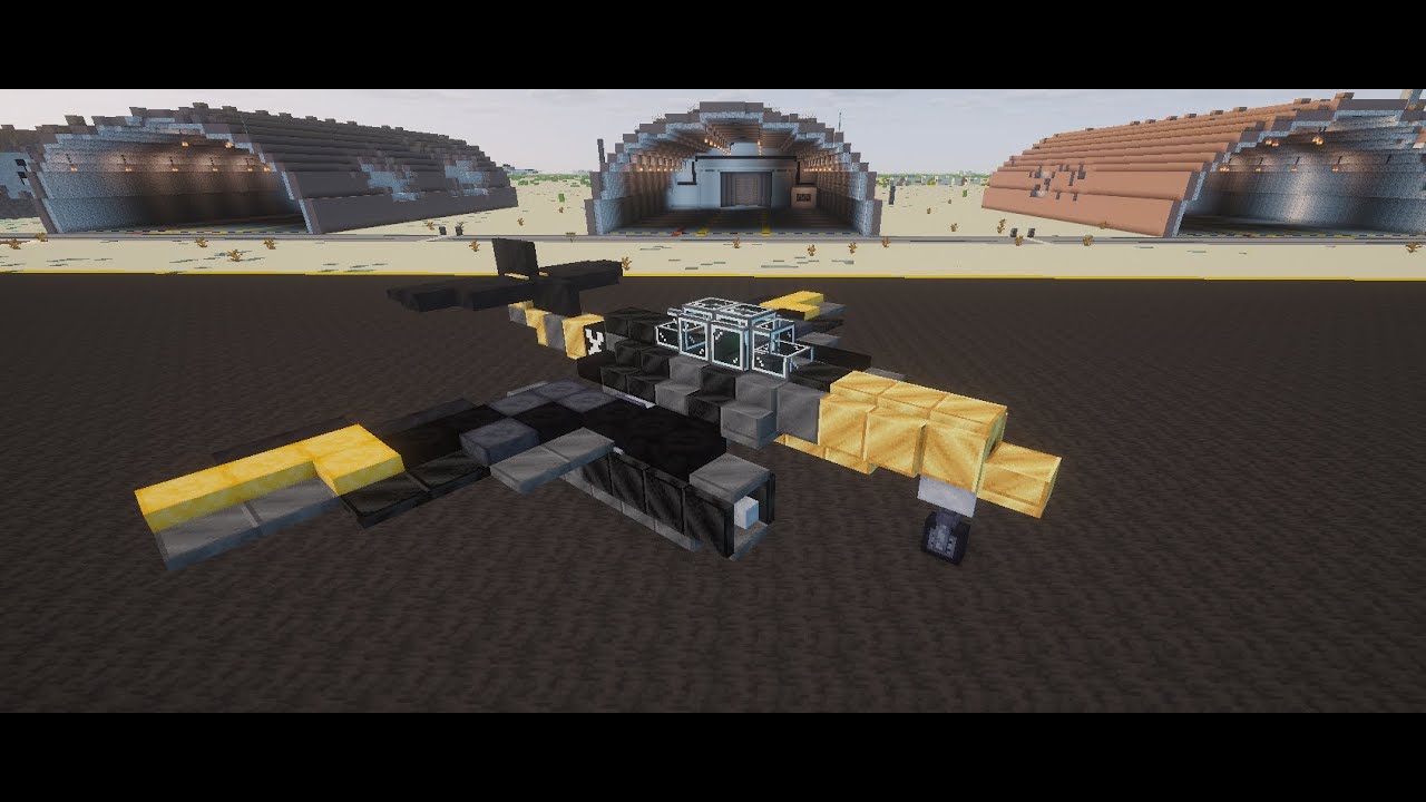 Me262 (with He280 paint) Minecraft  Warium Mod