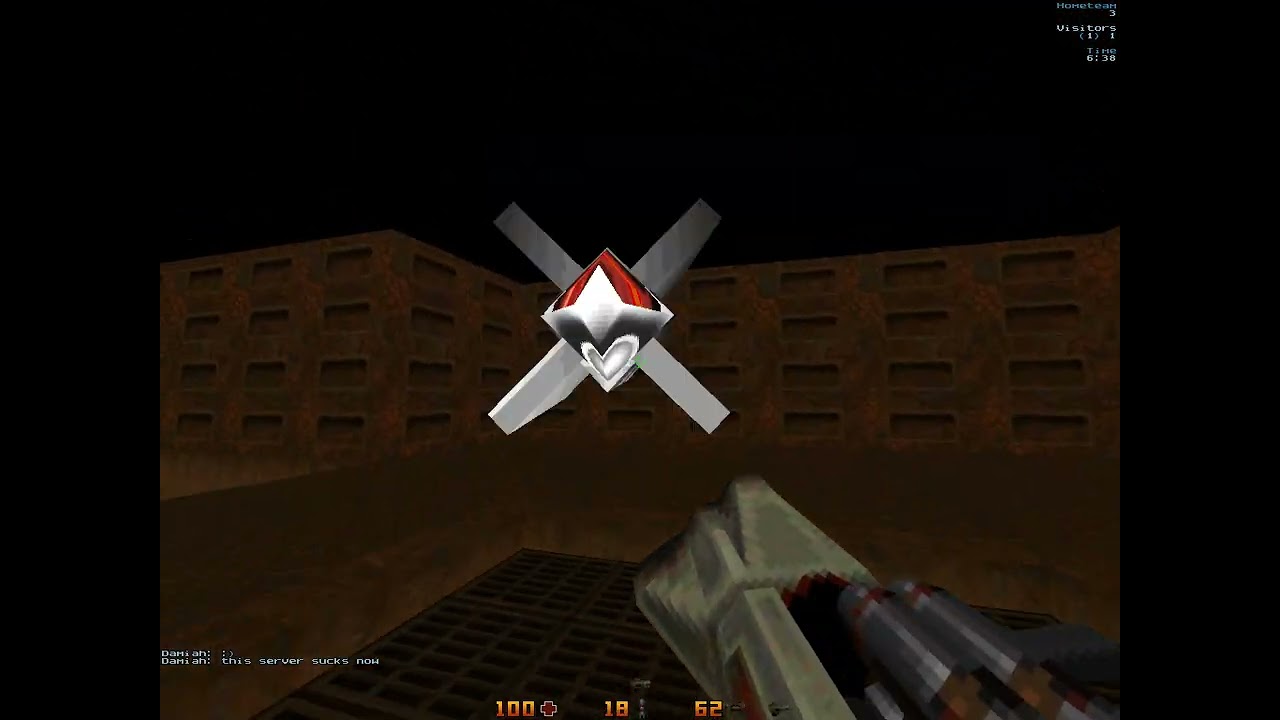 Quake 2 - Damiah v. mik3d - q2dm1