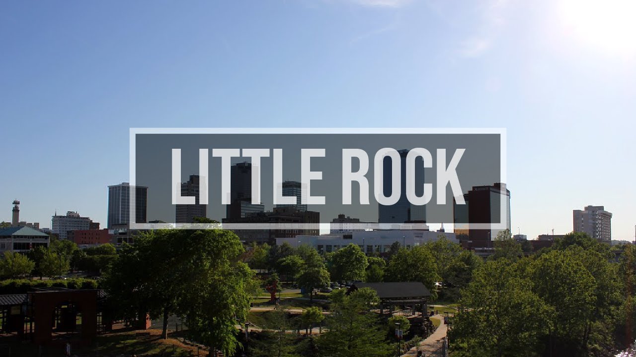 Little Rock Tour by Drone [4K]