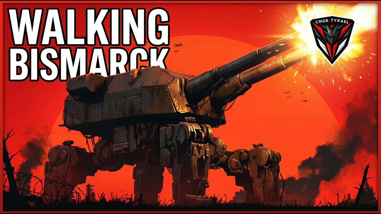 Solo Operating a 1000-Ton Walking Battleship Turret! - Iron Nest