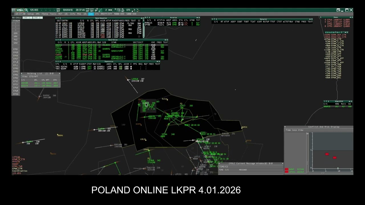 EPWA_N_APP Poland Sunday EPWA-LKPR 4.01.2026