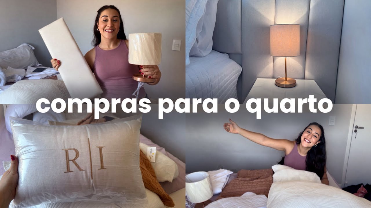 COMPRINHAS PRA CASA NA SHOPEE | ESPECIAL PARA O QUARTO