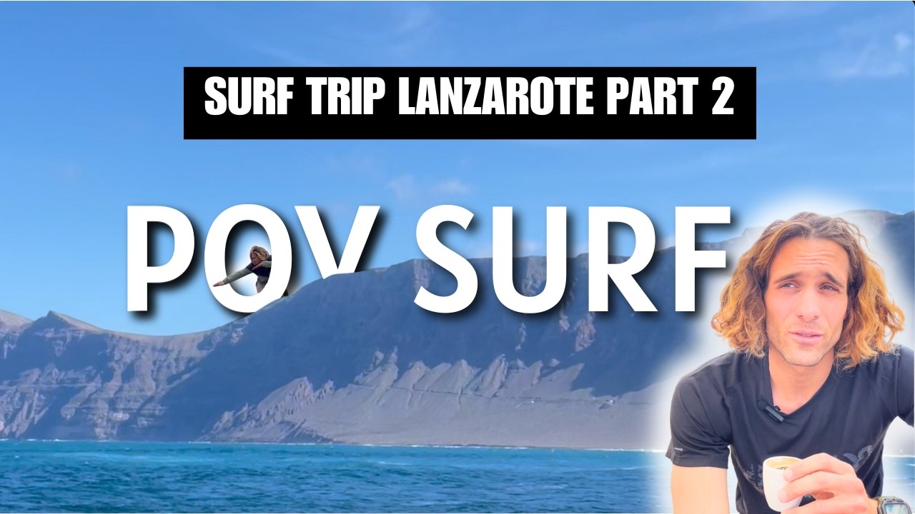POV SURF LANZAROTE  , Partie 2️⃣  I Windy Wave I El codito I Gopro Hero 13