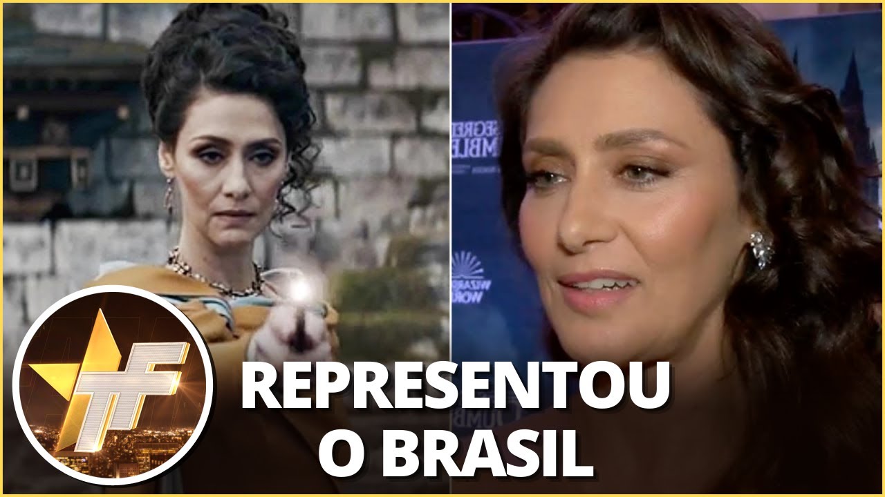 Maria Fernanda Cândido sobre participação em ’Animais Fantásticos 3’: “Fiquei fascinada”