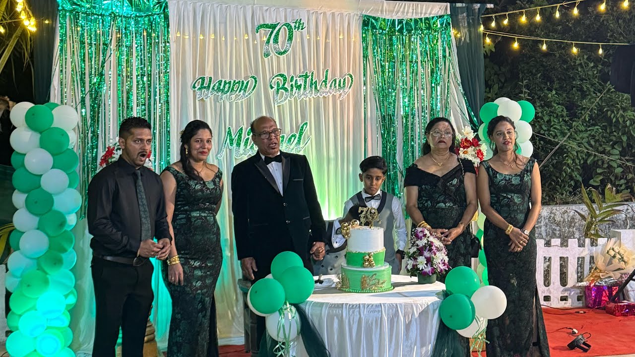 🛑||✨Michael’s 70th Birthday 🎂 Celebration 🥂||🛑