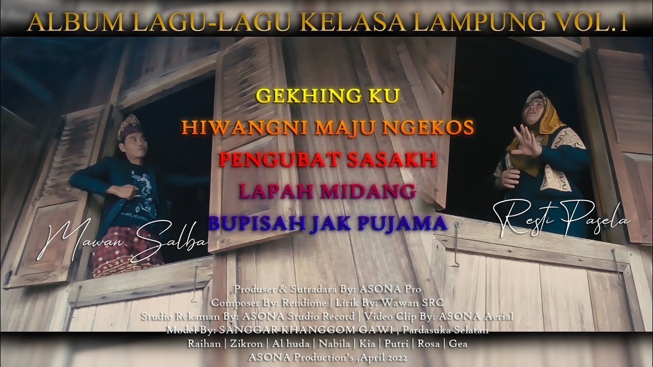 ALBUM LAGU KELASA LAMPUNG VOL.1
