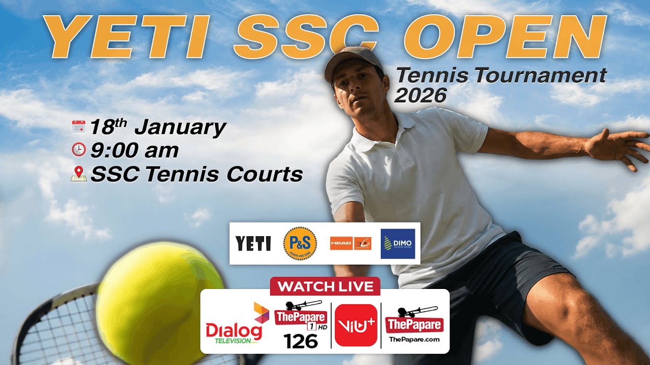 Yeti SSC Open Tennis Championship 2026 - Finals