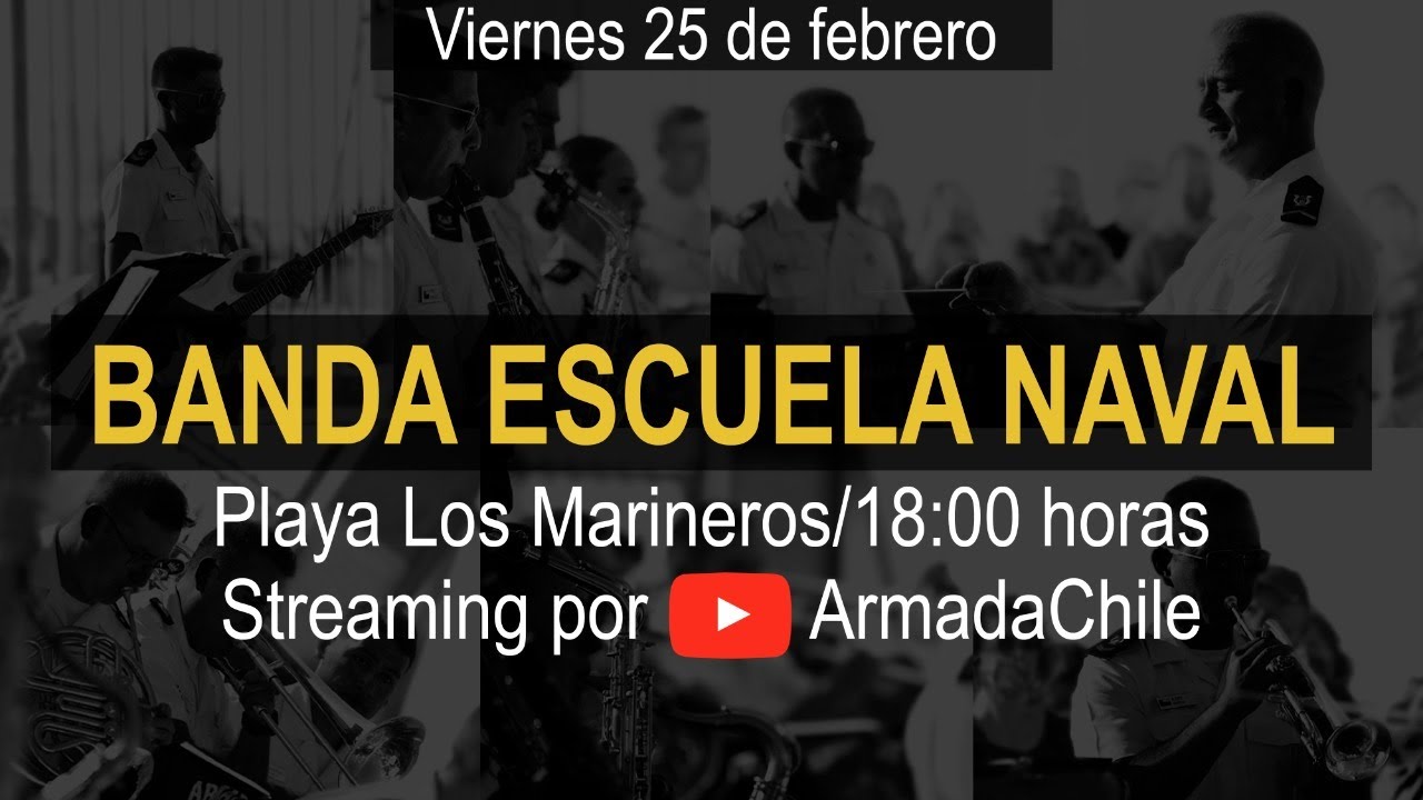 Retreta Banda Escuela Naval