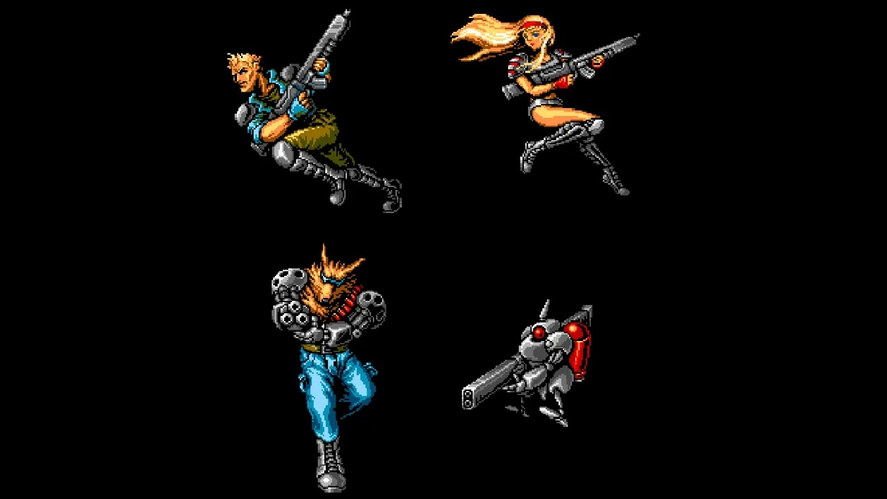 Contra: Hard Corps 11 - Zephyr AI Cover