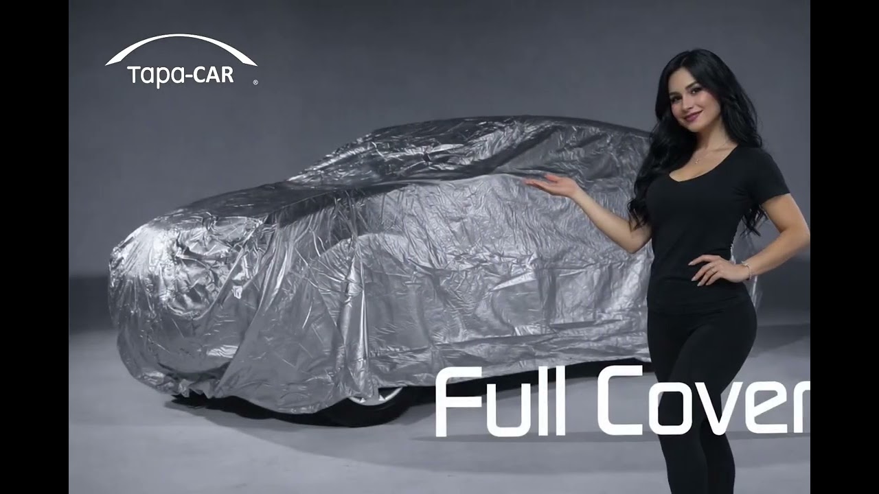 Las 3 cubiertas para autos a la intemperie de Tapa-Car