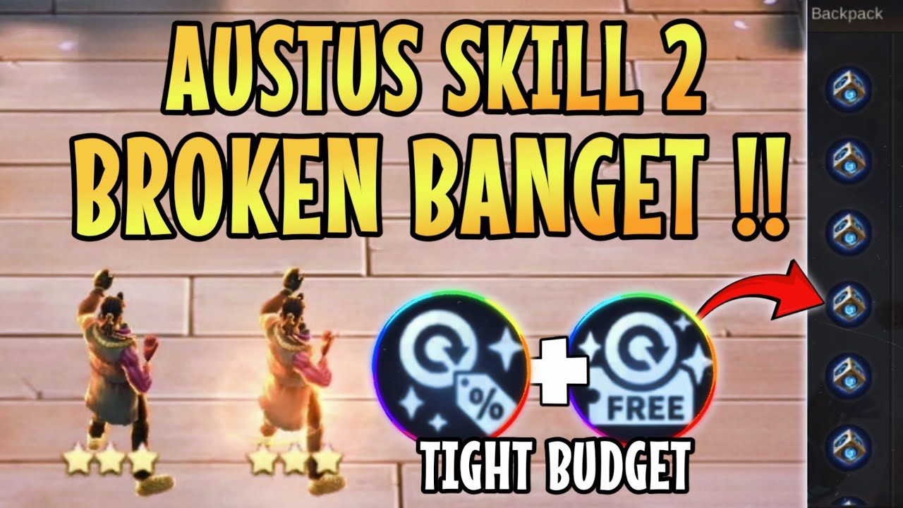 BROKEN PARAH NI AUSTUS 2 | BISA UNLIMITED ROLL SAMA CLONE | PAKE RUNE TIGHT BUDGET - Magic Chess