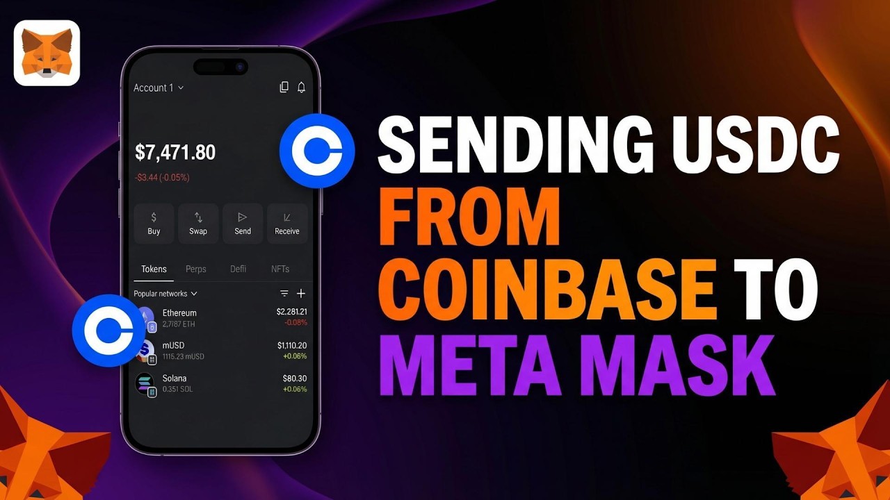 How to Send USDT from Coinbase to MetaMask 🔥 Beginner Crypto Wallet Tutorial