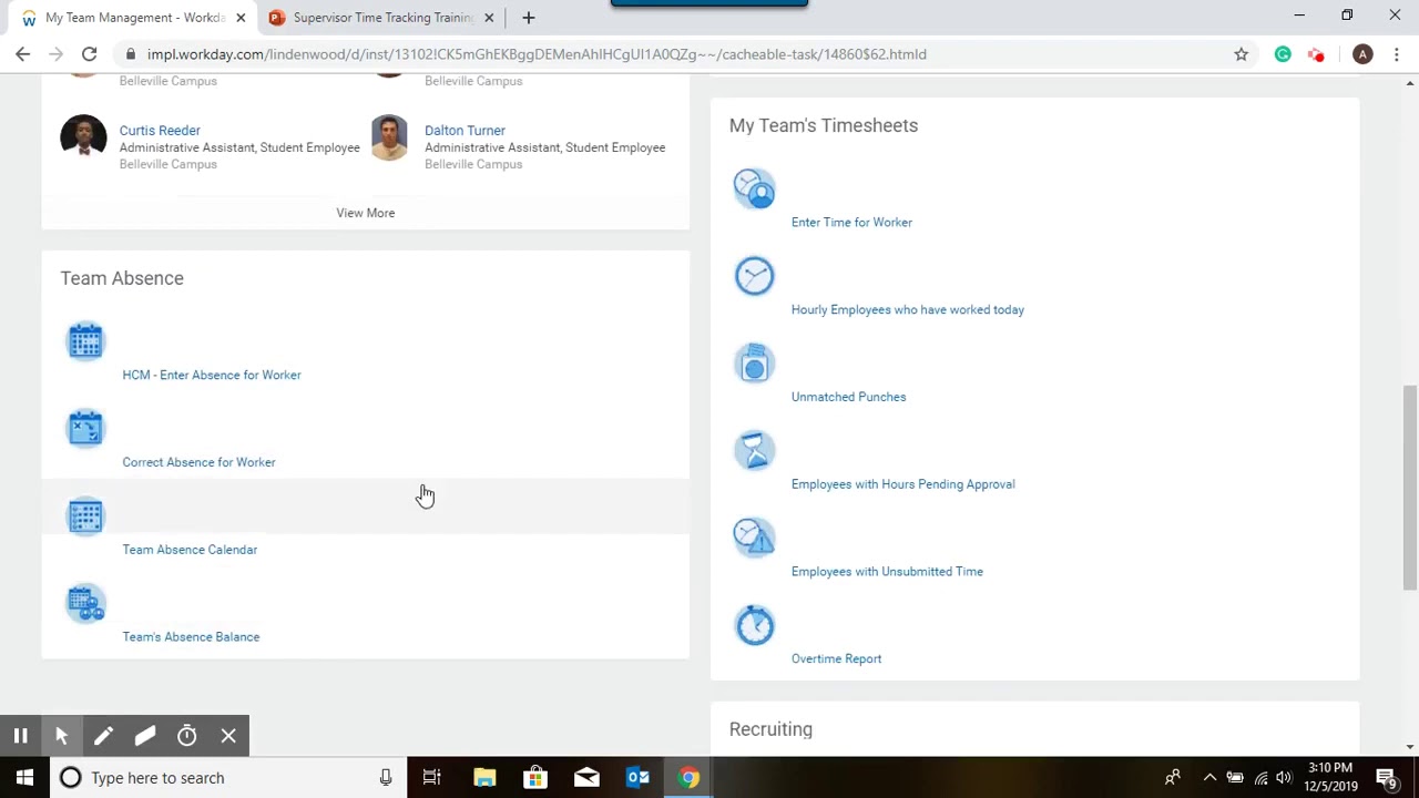 The Basics to Managing Time in Workday