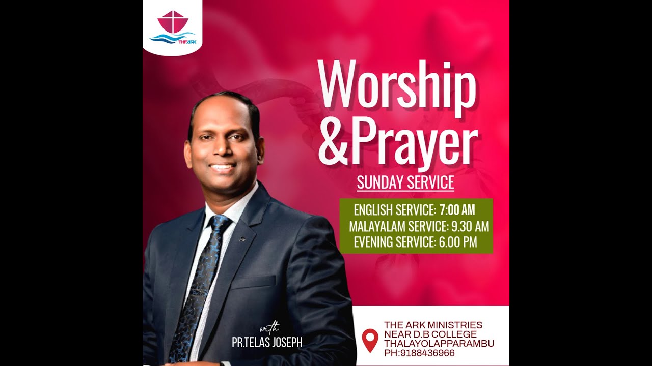 LIVE  || WORSHIP AND PRAYER  ||  PR.TELAS JOSEPH