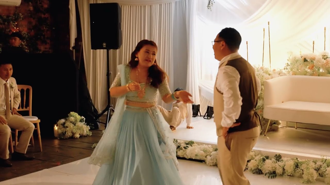 Groom's family dance | Indra & Alina wedding.