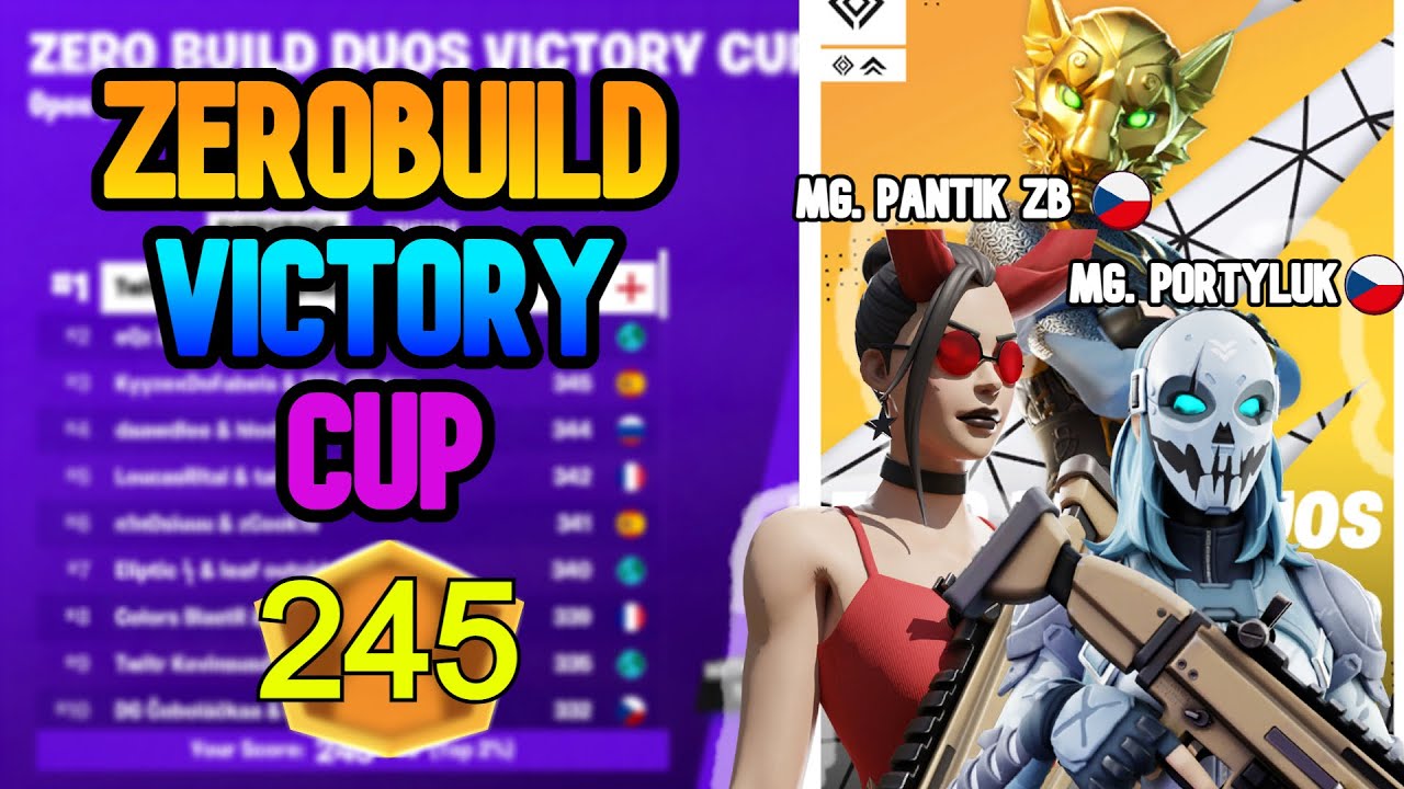 *First* Zero Build Duos VICTORY CUP / QUALIFIED