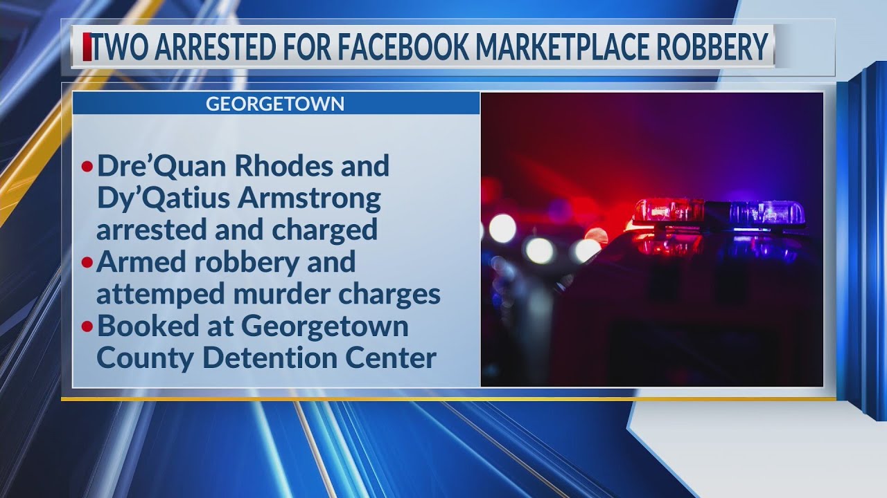 2 arrested for Facebook Marketplace robbery and shooting